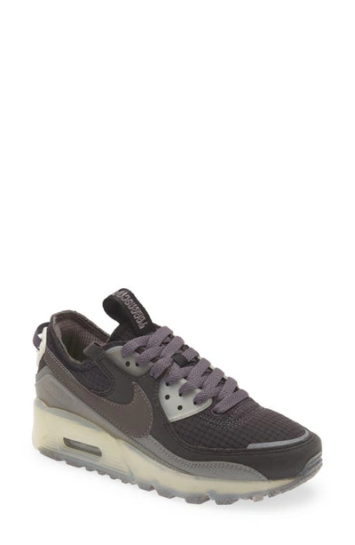 Nike Air Max Terrascape 90 Women's Shoes In Black/dark Pewter/light Bone/thunder Grey