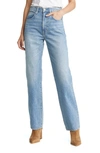 Slvrlake London High Waist Straight Leg Jeans In Good Times