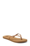 Reef Bliss Nights Flip Flop In Copper