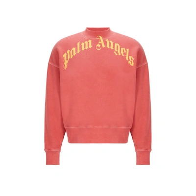 Palm Angels Cotton Logo Sweatshirt