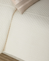 Lili Alessandra Cairo Diamond Quilted Queen Coverlet In Ivory