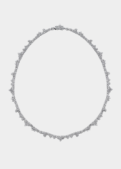 Paul Morelli 18k White Gold Confetti Diamond Necklace