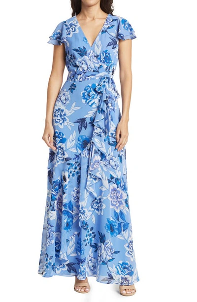 sleeve maxi dress plus size TROPICAL CUT OUT Maxi Dress Plus Size
