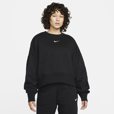 NIKE WOMEN'S  SPORTSWEAR PHOENIX FLEECE OVER-OVERSIZED CREW-NECK SWEATSHIRT,14084514