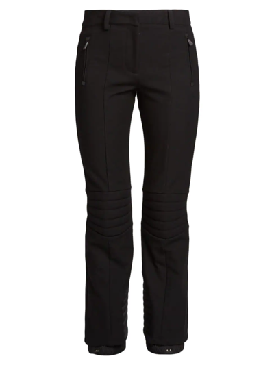 Moncler Straight-fit Ski Trousers In Black