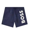Hugo Boss Boss Octopus Swim Trunks In Navy