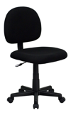 Offex Mid-back Black Fabric Swivel Task Office Chair