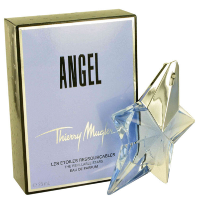 Mugler Thierry  Angel By Thierry  Eau De Parfum Spray Refillable .8 oz (women)