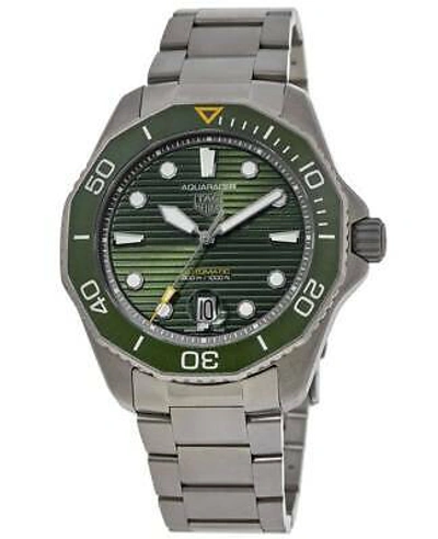 Pre-owned Tag Heuer Aquaracer 300m Automatic Titanium Men's Watch Wbp208b.bf0631