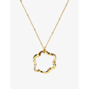 MISSOMA MISSOMA WOMEN'S GOLD SQUIGGLE 18CT YELLOW GOLD-PLATED VERMEIL RECYCLED STERLING-SILVER PENDANT NECKL,57446180