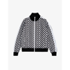 PALM ANGELS CHECKERBOARD LOGO-PRINT WOVEN TRACK JACKET 4-12 YEARS