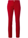 GUCCI GUCCI BOOTCUT TROUSERS - RED,430519ZHM8811553537
