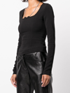 Alyx Chain-link Long-sleeved Top - Atterley In Black Blk0001