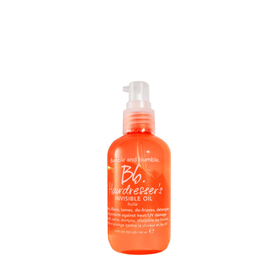 Bumble And Bumble Hairdresser's Invisible Oil Frizz Reducing Hair Oil, 3.4oz. In 3.4 Oz.