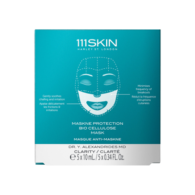 111skin Maskne Protection Biocellulose Mask Box In 5 Treatments