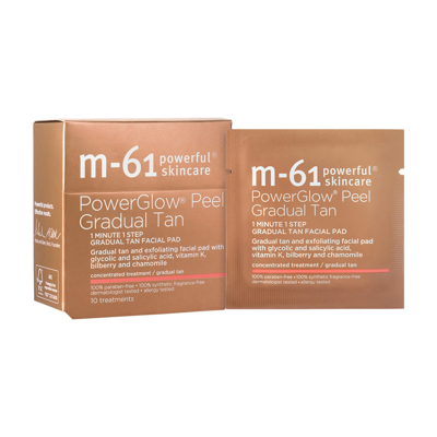 M-61 Powerglow Peel Gradual Tan In 10 Treatments