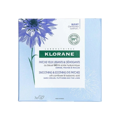 Klorane Smoothing And Soothing Eye Patches With Cornflower And Hyaluronic Acid In Default Title