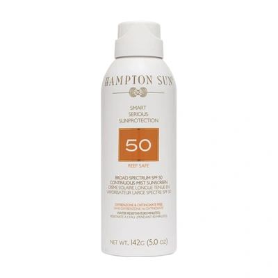 HAMPTON SUN BROAD SPECTRUM SPF 50 CONTINUOUS MIST SUNSCREEN