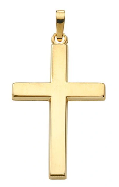 Pre-owned Anada 585 Gold - Gelbgold - Kreuzanhänger - Anhänger Kreuz - Top Qualität -