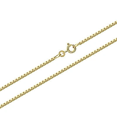 Pre-owned Nklaus 55cm Venezia 333 Gelbgold Echt 8 Karat Venezianerkette Collier 1.2mm 4,25g 9325