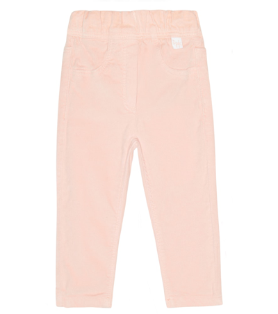 Il Gufo Baby Cotton-blend Pants In Quartz Pink