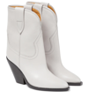 ISABEL MARANT LEYANE LEATHER ANKLE BOOTS