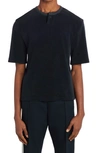 Bottega Veneta Terry T-shirt In Inkwell