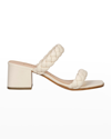 Kate Spade Juniper Braided Dual-band Slide Sandals In Warm Stone