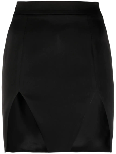 V:pm Atelier Cut-out Mini-skirt In Black