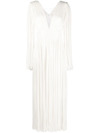V:PM ATELIER FULLY PLEATED EVENING GOWN
