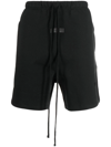 Essentials Jersey-knit Track Shorts In Black