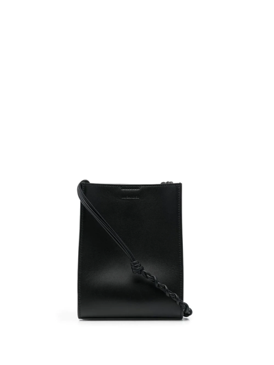 Jil Sander Leather Bag In Black
