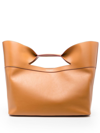 ALEXANDER MCQUEEN THE BOW LEATHER TOTE BAG