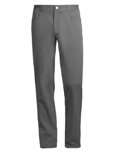 Peter Millar Performance Five-pocket Pant In Iron