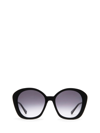 Chloé Oversize Frame Sunglasses In Black