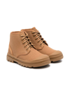 Age Of Innocence Gigi Panelled Ankle Boots In Brown
