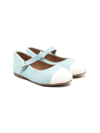 Age Of Innocence Bebe Buckle-fastening Ballerinas In Blue