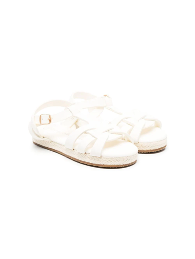 Age Of Innocence Kids' Patricia Espadrille Sandals In White