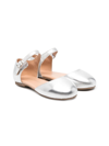 Age Of Innocence Avery Flat Ballerinas In Silver