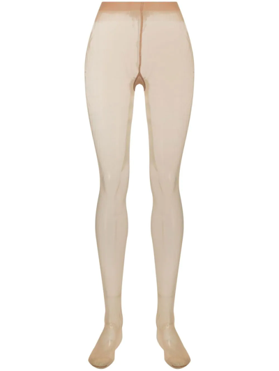 Falke Seidenglatt 15 Denier Sheer Tights In Neutrals