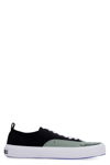 Marcelo Burlon County Of Milan Black & Green Og Viento Low Top Sneakers In Black