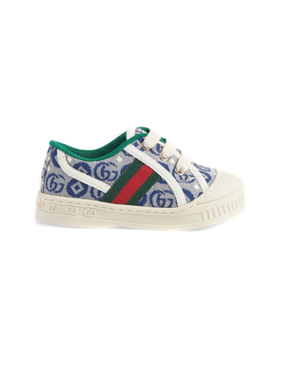 Gucci Blue 1977 Tennis Trainers
