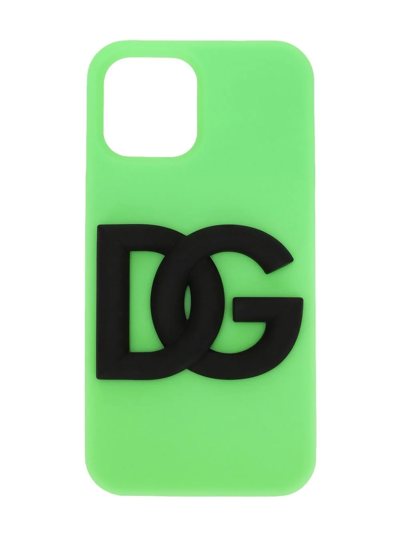 Dolce & Gabbana Cover For Iphone 13 Pro Max Dg In Green