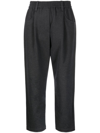 Brunello Cucinelli Women's Stretch Cotton Trousers In Black