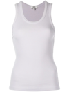 Agolde Poppy Scoop-neck Tank Top In Purple