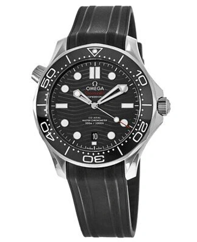 Pre-owned Omega Seamaster Diver 300m Automatic Black Men's Watch 210.32.42.20.01.001