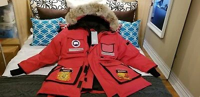 Pre-owned Canada Goose 2022 Authentic Hologram Tag Red  Snow Mantra Medium Parka Jacket
