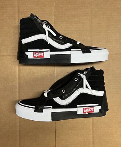 Pre-owned Vans Sk8-hi X End. X Mastermind Japan Black/ White Vn0a3tkm5bg