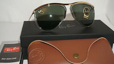Pre-owned Ray Ban Sunglasses Aviator Olympian Limited Edition Rb2219 W3391 59 13 140 In Green G-15