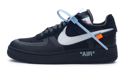 Pre-owned Nike Air Force 1 Low X Off-white Black 2018 (ao4606-001) Men's Size 6-11